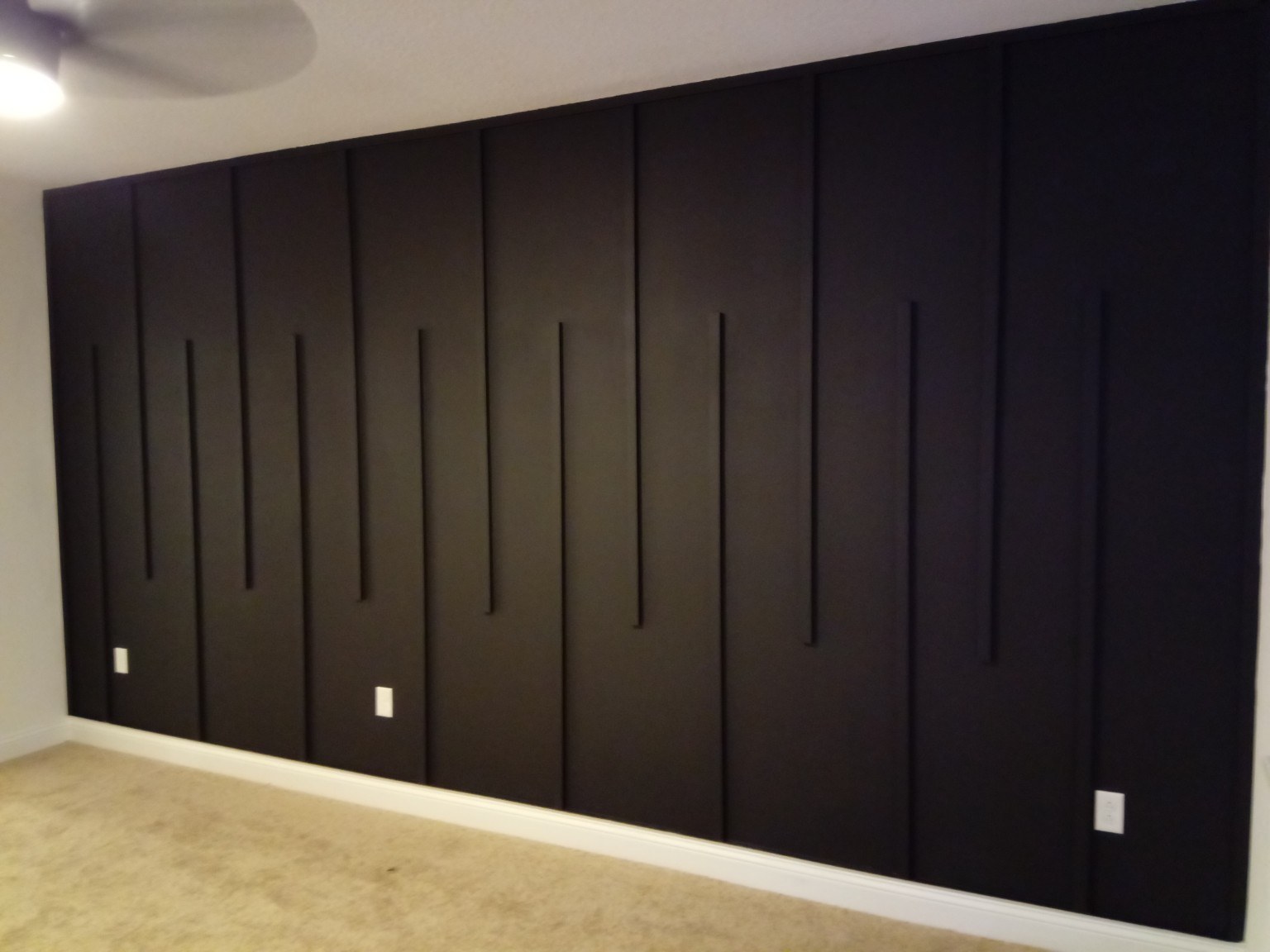 Black vertical rhythm